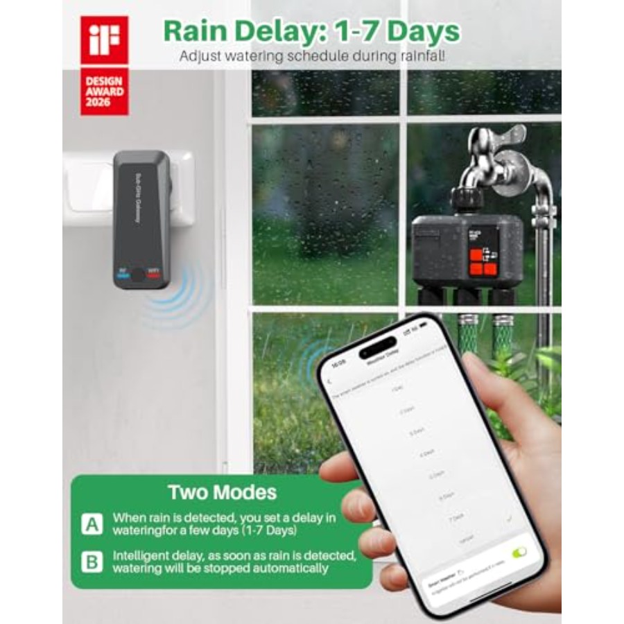 WiFi Smart Water Timer 3 Zone  - огляд і ціна Smart Garden Zone