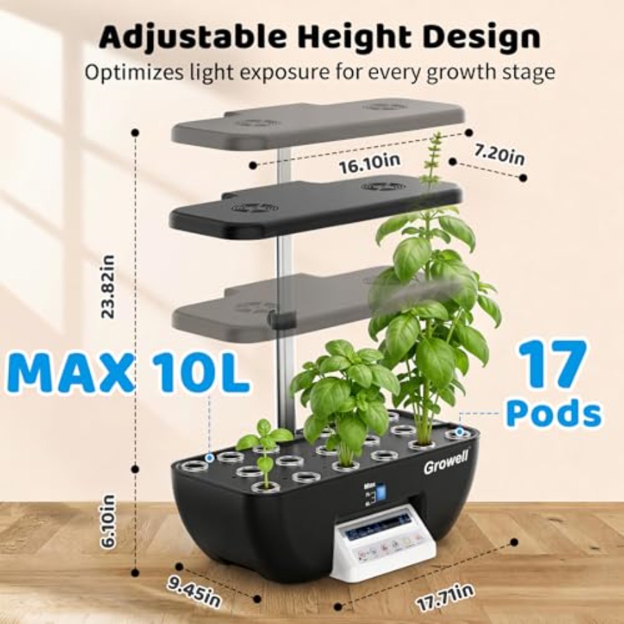 Hydroponics Growing System Kit - огляд і ціна Smart Garden System