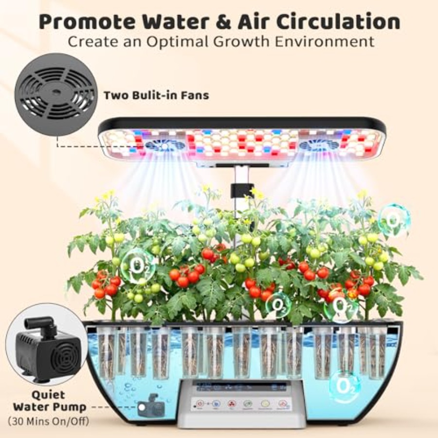 Hydroponics Growing System Kit - огляд і ціна Smart Garden System