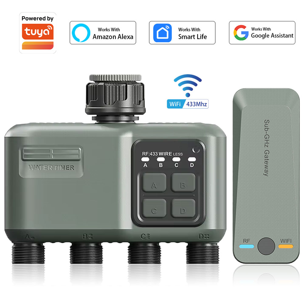 4 Outlet Programmable Water Ti - огляд і ціна Smart Garden Sprinkler