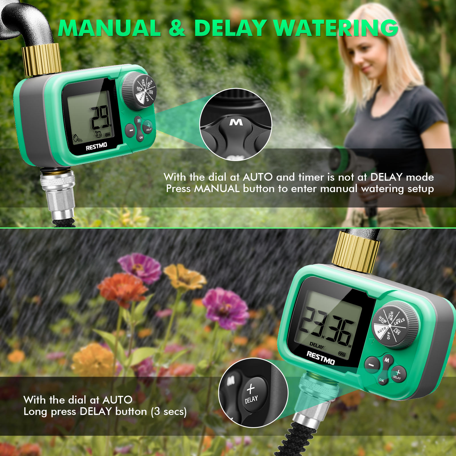 Smart Water Timer Zero Low Pre - огляд і ціна Smart Garden Sphagnum Moss