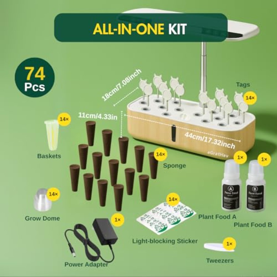 Hydroponics Growing System Kit - огляд і ціна Smart Garden System
