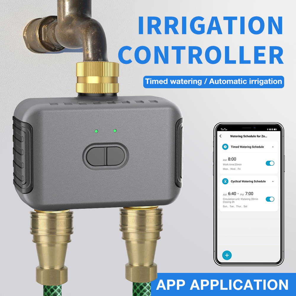 Tuya 2 Zone Watering Timer Gar - огляд і ціна Smart Garden Sphagnum Moss