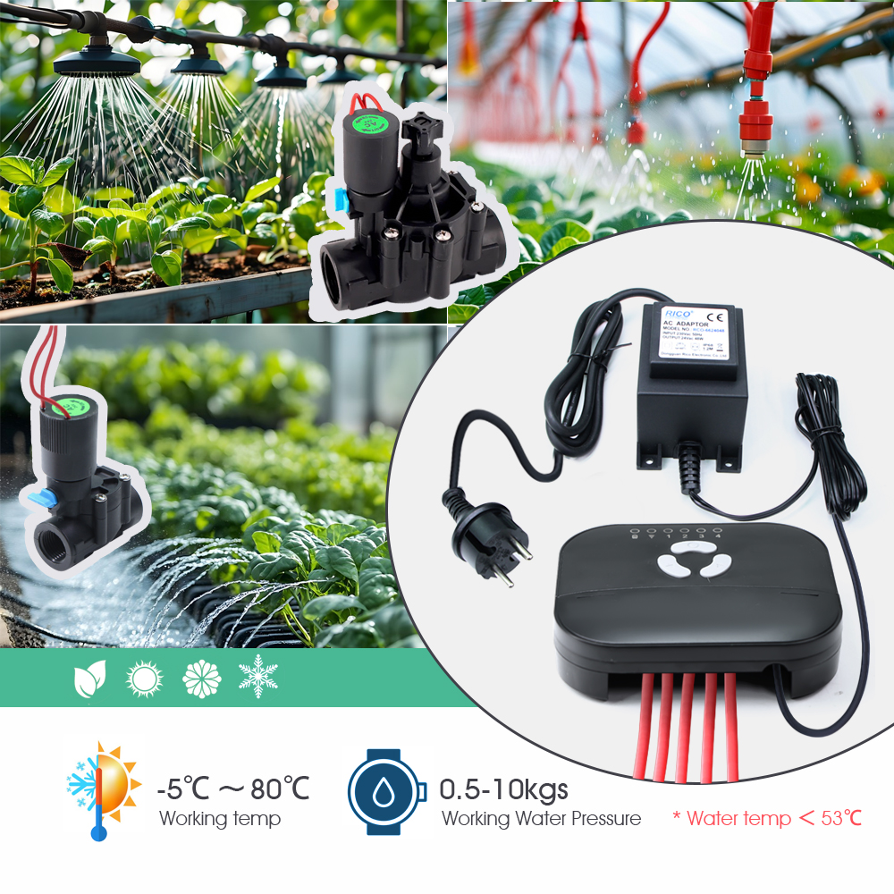 Garden Hose Solenoid Valve Con - огляд і ціна Smart Garden Zone