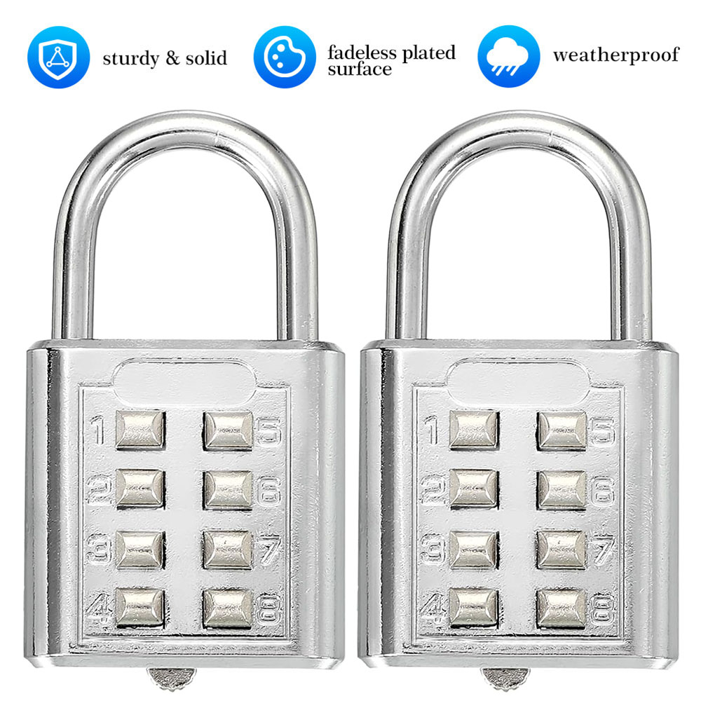 8 Digit Padlock Outdoor Waterp - огляд і ціна Smart Garden Gate Lock