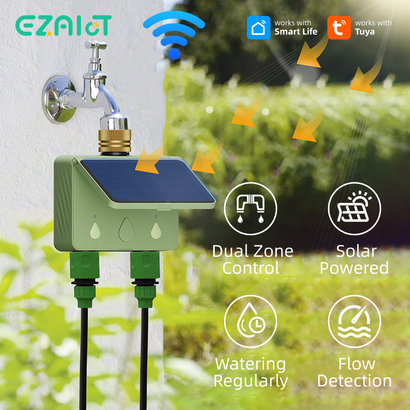 WiFi Water Timer 2 Zone Solar  - огляд і ціна Smart Garden Sphagnum Moss